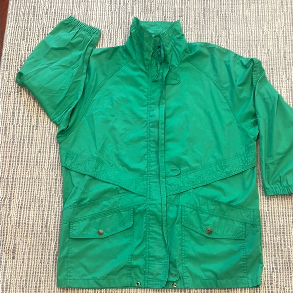 Classic Catalina Vibrant Green Windbreaker Jacket